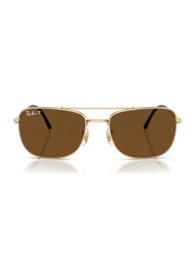 Ray-Ban Rb 3755 001/57 62 Polarize Erkek Güneş Gözlüğü Siyah