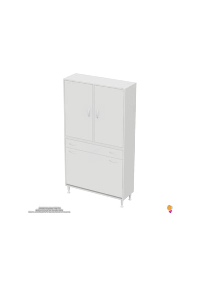 Modilayn Yeni Afra 100x173x32,5 Cm' Lik 1 Çekmece, 3 Göz Sepet, 2 Kapak, 8 Raf Dar Alan Banyo Dolabı Beyaz Modilayn Yeni Afra 100x173x32,5 Cm' Lik 1 Çekmece, 3 Göz Sepet, 2 Kapak, 8 Raf Dar Alan Banyo Dolabı Beyaz