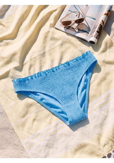 Lcw Dream Mavi Kadın Düz Bikini Alt