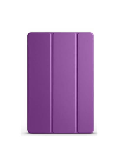 Galaxy Tab A9 Plus Uyumlu Zore Smart Cover Standlı 1-1 Kılıf-mor Tablet Kılıfı