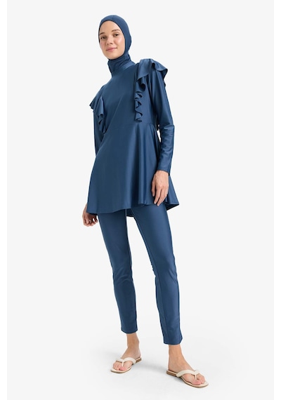 DeFacto Regular Fit 5'li Hızlı Kuruyan Burkini Takımı E7999AX25HSNV241