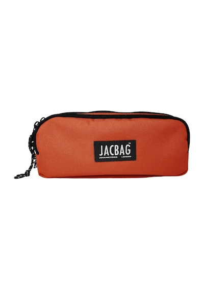 Jacbag Üç Bölmeli Çocuk ve Yetişkin Kalem Çantası - Kiremit - Kadın/Kız Çocuk Çok Renkli