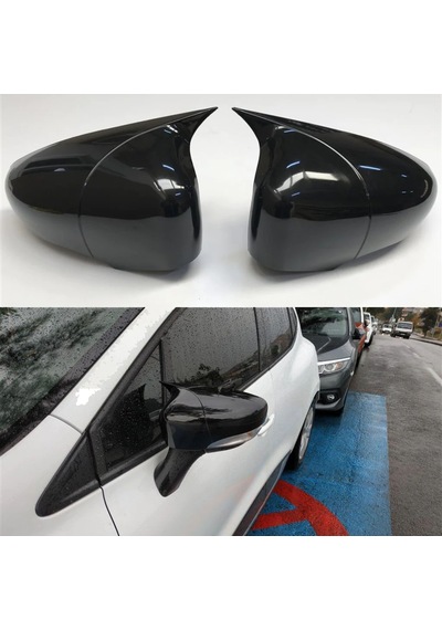 Renault Captur Yarasa Ayna Kapağı Batman Piano Black Parlak Siyah