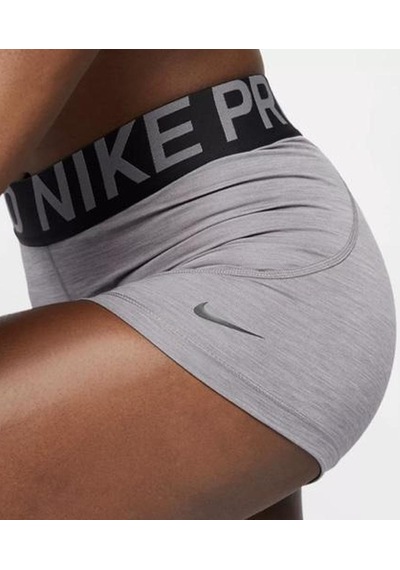 Nike Pro 3 İnch 7.5cm Training Fit Shorts Gray Kadın Tayt Şort Kısa Gri Gri
