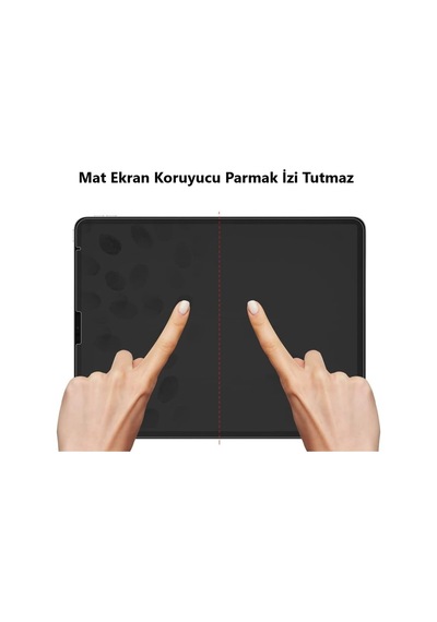 Vorcom Quartzlıte 10.1 İnç Mat Ekran Koruyucu Nano Şeffaf