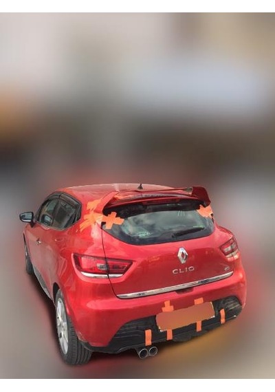 Renault Clio 4 2012-2016 Hb Boyalı Martı Spoiler