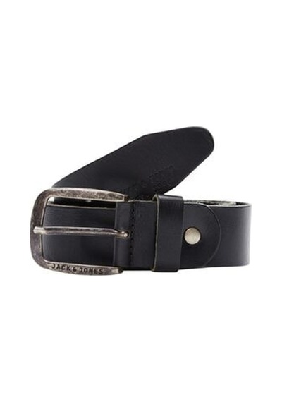 Jack & Jones Jacpaul Leather Belt Noos Erkek Siyah Kemer - 12111286