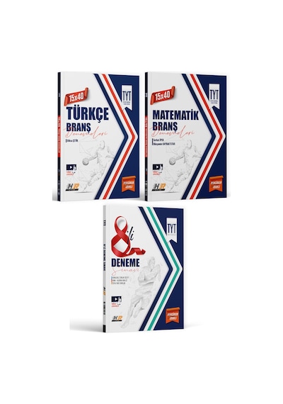 Hız Ve Renk Yayınları Tyt 15 X 40 Türkçe Matematik Ve 8'li Genel Deneme Seti