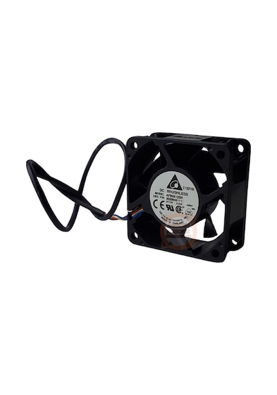 Delta Afb0612sh 60x60x25mm 12v 0.32a 4 Kablolu Güçlü Soğutucu Fan Çift Bilyalı Rulman, 6000 Rpm