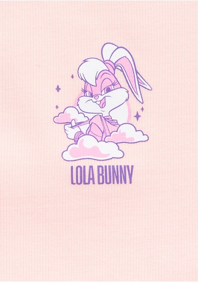 Mavi - Lola Bunny Baskılı Pembe Atlet 7610472-90773