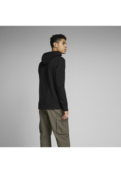 Jack & Jones Sweat Hood Corp Logo 12152840-Blk (371286324) Siyah
