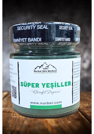 Nurbal Süper Yeşiller Ekstrak Tozu 120 G
