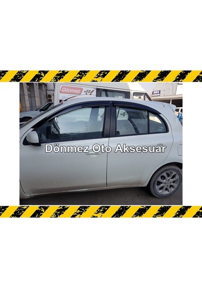Nissan Micra Mügen Cam Rüzgarlığı 2011-2018 Arası 4 Lü Set N11.16201