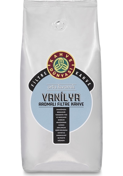 Kahve Dünyası Orta Kıvamlı Vanilya Aromalı Filtre Kahve 1 KG