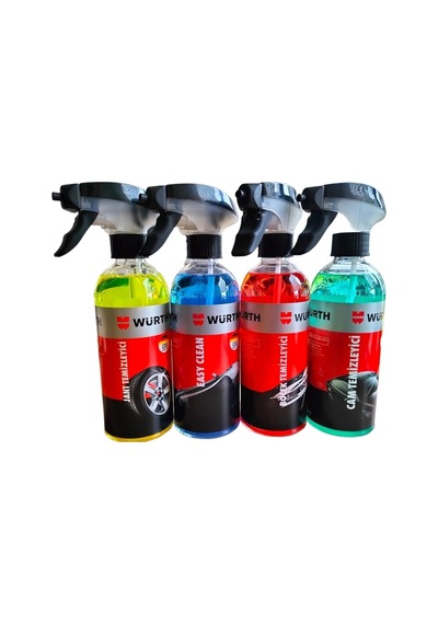4lü Bakım Seti Cam - Jant - Böcek - Easy Clean 400 Ml