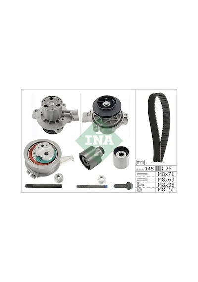 Skoda Octavia 3 Triger Seti + Devirdaim 1.6 Tdi 2015-2017 Crkb Cxxb Dbka Ina 530069931