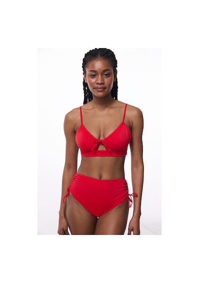 Penti Kırmızı High Fashion Yüksek Bel Bikini Altı