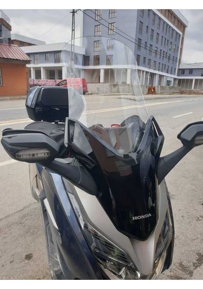Motocam Honda Forza 250 Ön Cam 2018-2020 Model 58cm Şeffaf Renkli 4mm