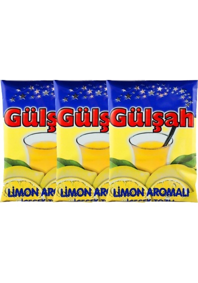 Gülşah Limon Aromalı İçecek Tozu 3 x 300 G