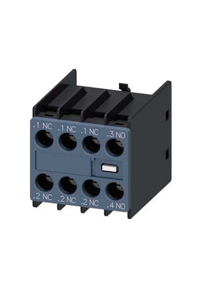 Siemens 3RH2911-1HA13 Kontak Blok Üst S00 ve S3 1NO+3NC Vidalı