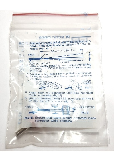 T&B Fiber Optik 2,5Mm Kablo Konektörü 92700-C2-F Thomas & Betts