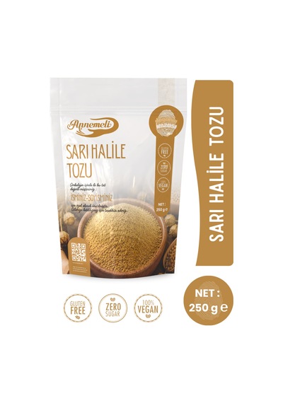Sarı Halile Tozu 250 Gr Öğütülmüş Sarı Halile Meyvesi, İnce Toz Form, Bitkisel Ürün