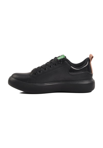 United Colors of Benetton Siyah Memory Foam Kadın Spor Ayakkabı Bnı-11166 G