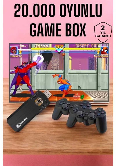 Game Box 20.000 Oyunlu 8k Ultra Oyun Konsolu - Lisinya
