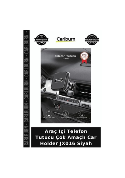 Araç İçi Telefon Tutucu Çok Amaçlı Car Holder Jx016 Siyah Seyahat Ürünü Sürüş Gereci Taşıyıcı