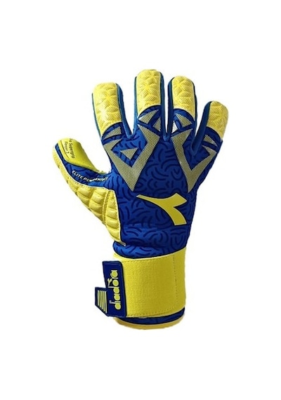 Diadora Supergrip Finger 1 Kaleci Eldiveni Dg-300 Sarı-lacivert Çok Renkli