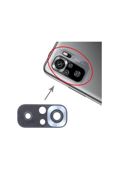 Xiaomi Redmi Note 10s Kamera Camı Kamera Lensi Cam M2101k7bg M2101k7bı