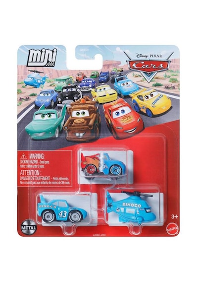 Disney Pixar Cars - Üçlü Mini Racers - Transforming Lightning Mcqueen & Rotor Turbosky & Strip Weathers Aka King Jjw60 Mavi Disney Pixar Cars - Üçlü Mini Racers - Transforming Lightning Mcqueen & Rotor Turbosky & Strip Weathers Aka King Jjw60 Mavi