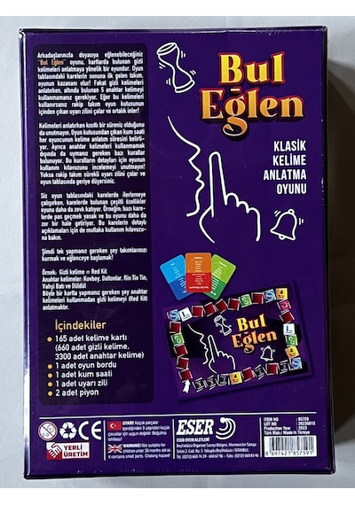 Eser Bul Eğlen Grup Oyunu