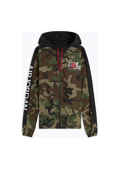 Nike Jordan Jumpman Classics Camo Erkek Windrunner Yağmurluk Rüzgarlık Camo Camo