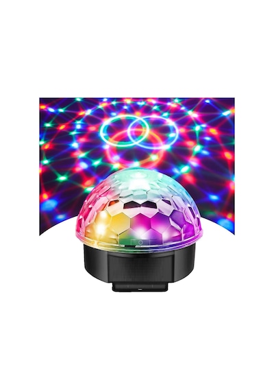 Dj Pro Stage 6x3 Watt Profesyonel Led Küre Işık/sound Mode