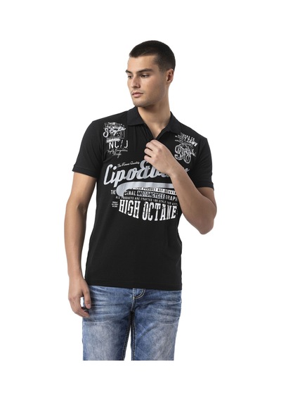 Ct794 Men S Urban Graphic Print T-shirt L