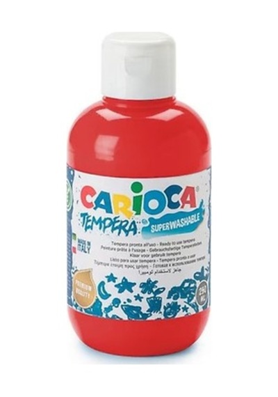 Kırmızı Renkli Süper Yıkanabilir Suluboya, 500 Ml 0