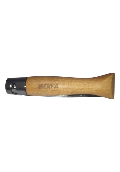 Berfa Bf155 Paslanmaz Ahşap Kabze Paslanmaz Cep Çakısı Çok Renkli