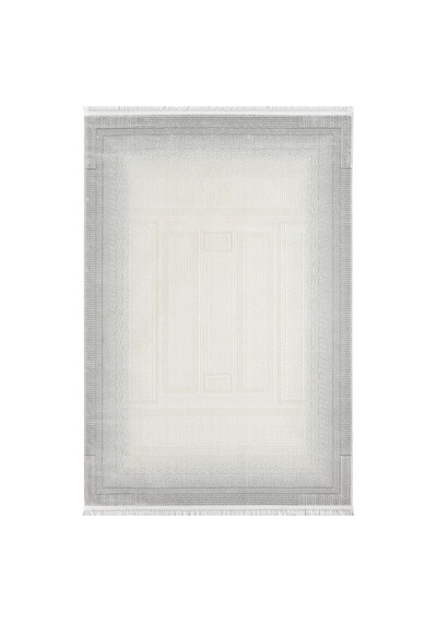 Seyran Halı Smart 12006 Gri %50 Pamuk - %25 Polyester Polipropilen Makine Halısı