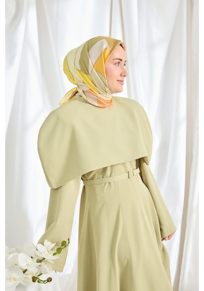 Silk Home %100 Twill İpek Eşarp S543 Sarı