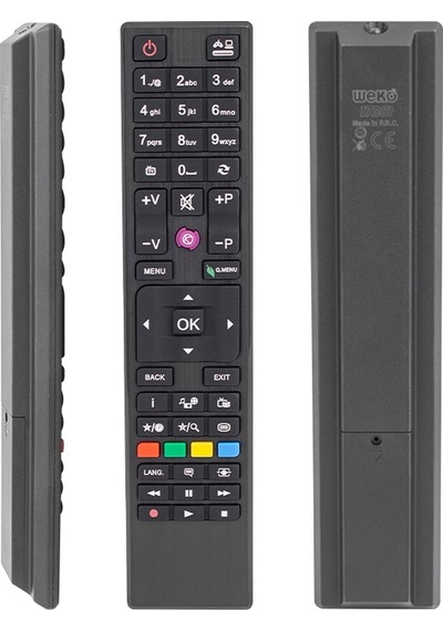 Shopzum Weko Kl Vestel Uyumlu-seg-regal Kare Göbek Mor Tuşlu Lcd Led Tv Kumanda