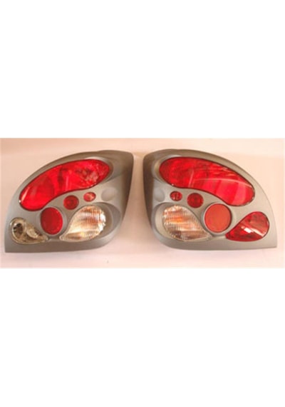 Parcaustasi-ford Fıesta- 00/02 Modifiye Stop Lambası Sağ Taraf /sol Taraf Set 2 Parça /kırmızı/beyaz