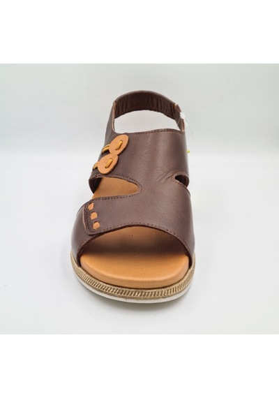 Mammamia D26ys-5305 Kahve Faber Hakiki Deri Lastikli Kadın Günlük Sandalet Kahverengi Mammamia D26ys-5305 Kahve Faber Hakiki Deri Lastikli Kadın Günlük Sandalet Kahverengi
