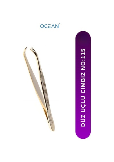 Ocean Solingen Cımbız Klasik Tip Düz Ağız Asu-115