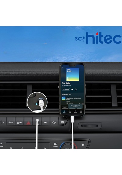 Schitec Type-c To 3.5mm Aux Ses Kablosu Dönüştürücü Beyaz Ax806