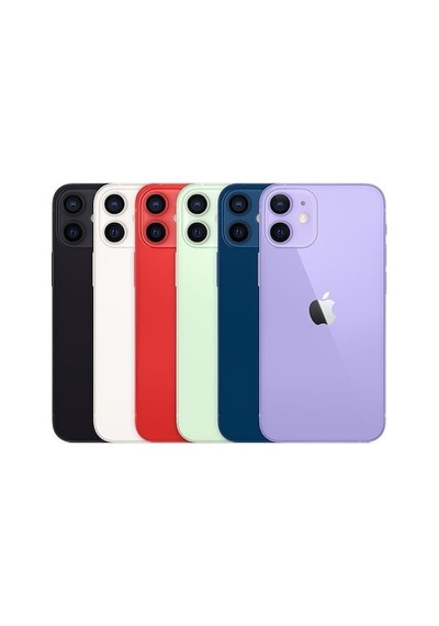 Iphone 12 Mini Arka Kapak Batarya Kapağı Yüksek Kalite Mor
