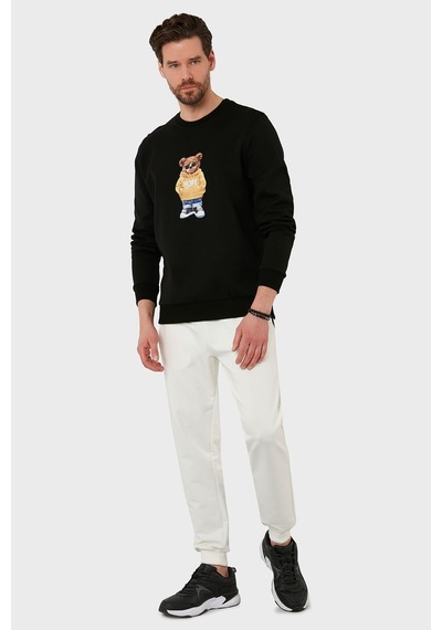 Buratti Erkek Sweat 6141002b Siyah Siyah