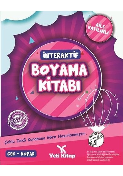 İnteraktif Boyama Kitabı 2- Yeti Kitap