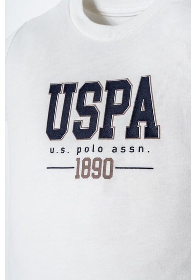 U.s. Polo Assn. Erkek Bebek Beyaz Şort Takım 5274-50033 Beyaz