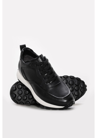 FAST STEP Hakiki Deri Erkek Casual Ayakkabı 245ma2414-2 Siyah